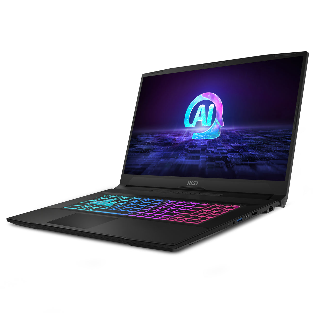 MSI Cyborg A17 AI B2HWFKG-046US AMD Ryzen™ 9 270 Laptop 43.9 cm (17.3") Full HD 16 GB DDR5-SDRAM 1 TB SSD NVIDIA® GeForce RTX™ 5060 Laptop GPU Wi-Fi 6E (802.11ax) Windows 11 Home Black