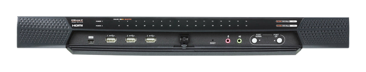 ATEN KN1132VB KVM switch Black