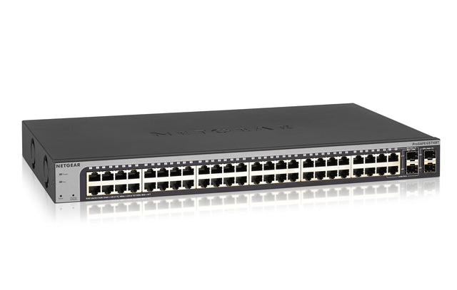 NETGEAR 48-Port Gigabit Ethernet Smart Switch (GS748T)