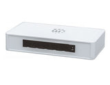 Manhattan 5-Port Gigabit Ethernet Switch, Desktop Size, Plastic, IEEE 802.3az (Energy Efficient Ethernet), Three Year Warranty, Box