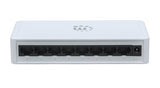 Manhattan 8-Port Gigabit Ethernet Switch, Desktop Size, Plastic, IEEE 802.3az (Energy Efficient Ethernet), Three Year Warranty, Box