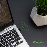 Plugable Technologies USB 2.0 Wireless N 802.11n 150 Mbps Nano WiFi Network Adapter (Realtek RTL8188EUS Chipset) Driverless Plug and Play for Windows