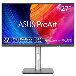 ASUS ProArt PA278CGRV computer monitor 68.6 cm (27") 2560 x 1440 pixels Wide Quad HD LCD Silver