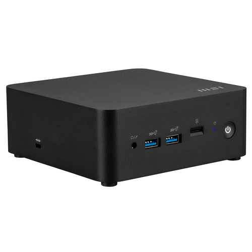 MSI CUBI NUC 1M-011BUS PC/workstation barebone 0.84L sized PC Black 100U Intel SoC