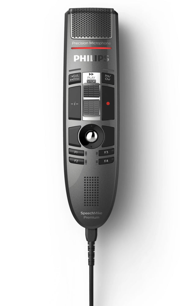 Philips SpeechMike Premium Grey, Metallic