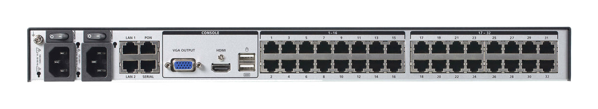 ATEN KN1132VB KVM switch Black