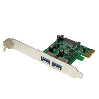 StarTech.com 2 Port PCI Express PCIe SuperSpeed (5Gbps) USB 3.0 Card Adapter with UASP - SATA Power - TAA