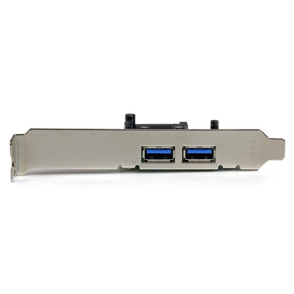 StarTech.com 2 Port PCI Express PCIe SuperSpeed (5Gbps) USB 3.0 Card Adapter with UASP - SATA Power - TAA