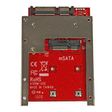 StarTech.com mSATA SSD to 2.5in SATA Adapter Converter - TAA
