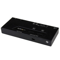 StarTech.com 2X2 HDMI Matrix Switch w/ Automatic and Priority Switching – 1080p - TAA