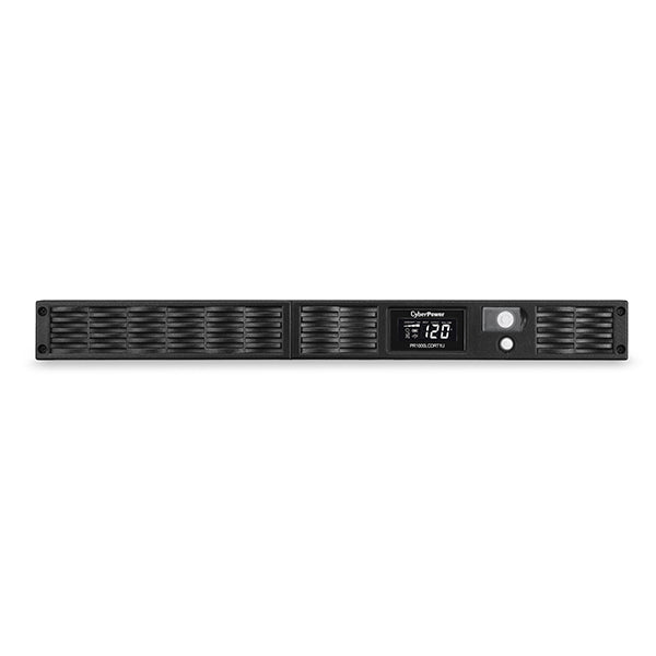 CyberPower PR1000LCDRT1U uninterruptible power supply (UPS) Line-Interactive 1 kVA 800 W 7 AC outlet(s)