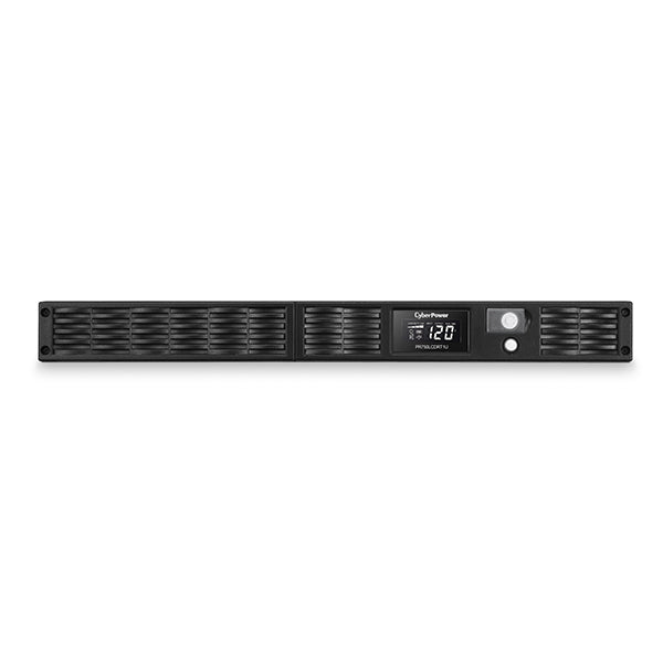 CyberPower PR750LCDRT1U uninterruptible power supply (UPS) Line-Interactive 0.75 kVA 600 W 7 AC outlet(s)