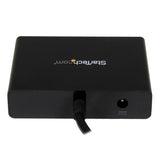StarTech.com 3-Port Multi Monitor Adapter - DisplayPort 1.2 MST Hub to Dual 4K 30Hz & 1x 1080p - Video Splitter for Extended Desktop Mode on Windows PCs Only - DP to 3x DP Monitors