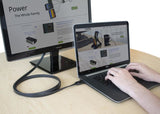 Plugable Technologies HDMI-VGA video cable adapter HDMI Type A (Standard) VGA (D-Sub) Black