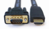 Plugable Technologies HDMI-VGA video cable adapter HDMI Type A (Standard) VGA (D-Sub) Black
