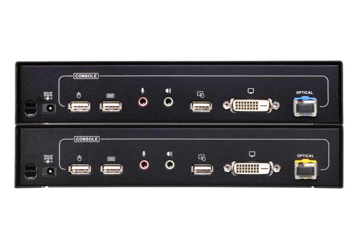 ATEN CE680 KVM switch Rack mounting Black