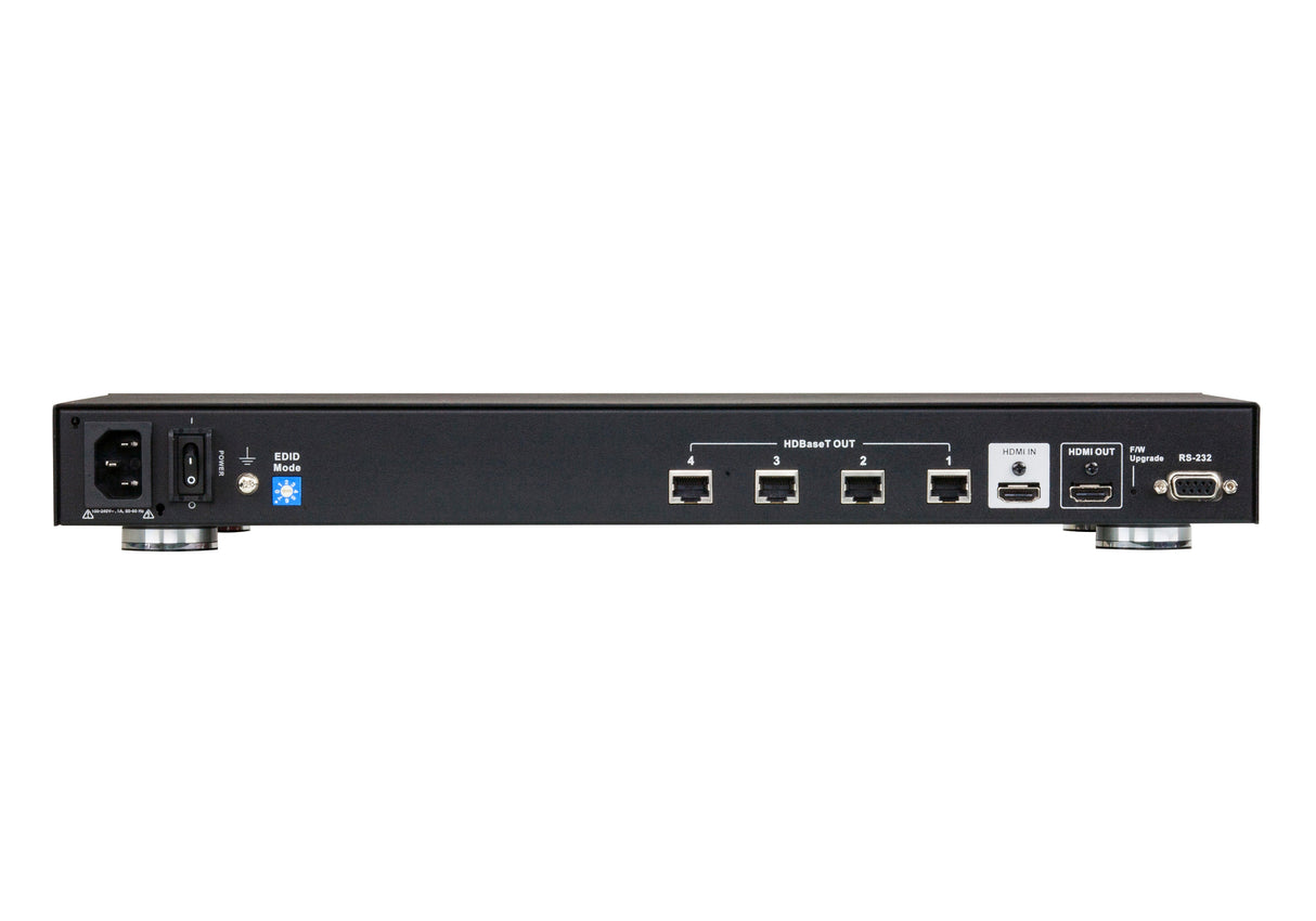 ATEN 4-Port HDMI CAT5e/6 Splitter over Single Cat Cable / 4K / RS232 / HDBaseT