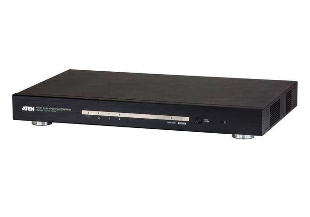 ATEN 4-Port HDMI CAT5e/6 Splitter over Single Cat Cable / 4K / RS232 / HDBaseT