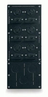 APC Service Bypass Panel- 200/208/240V power distribution unit (PDU) Black