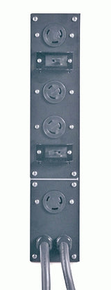 APC Service Bypass Panel- 200/208/240V power distribution unit (PDU) Black