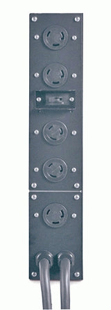 APC Service Bypass Panel - 200/208/240V power distribution unit (PDU) Black