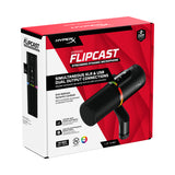 HyperX FlipCast - USB/XLR Dynamic Microphone (Black)