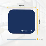 Fellowes Microban Mouse Pad Navy Blue