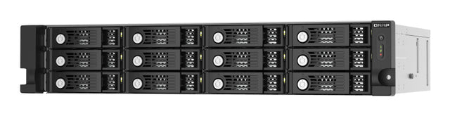 QNAP TL-R1220Sep-RP HDD/SSD enclosure Black, Grey 2.5/3.5"