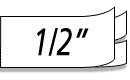 DYMO 1/2" Plastic Tape label-making tape D1