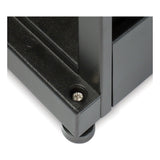 APC NetShelter AV, Server Rack Enclosure, 42U, 10-32 Threaded Rails, Black, 1991H x 600W x 825D mm