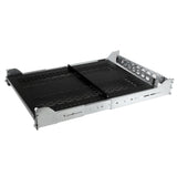 StarTech.com 2U Vented Sliding Server Rack Shelf w/ Cable Management Arm - 27.7 to 31.6in Adjustable Mounting Depth - 50lb - 19" Server Tray Shelf for Equipment Rack - 24in Deep