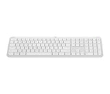 Logitech Signature Slim K950 keyboard Office RF Wireless + Bluetooth QWERTY English White
