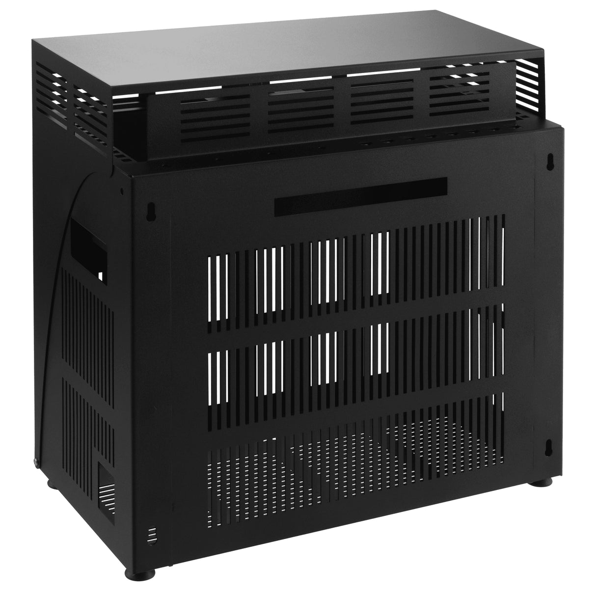 Rackmount.IT ER-E4-BLK rack cabinet 4U Wall mounted rack Black