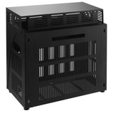 Rackmount.IT ER-E4-BLK rack cabinet 4U Wall mounted rack Black