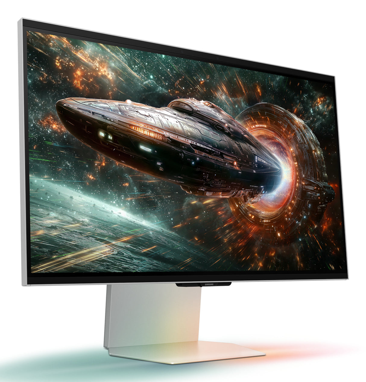 Samsung LS27FG900XNXZA computer monitor 68.6 cm (27") 3840 x 2160 pixels 4K Ultra HD LCD Silver