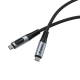 Verbatim Sync & Charge USB C to USB C 240W 40 Gbps Display 120 cm