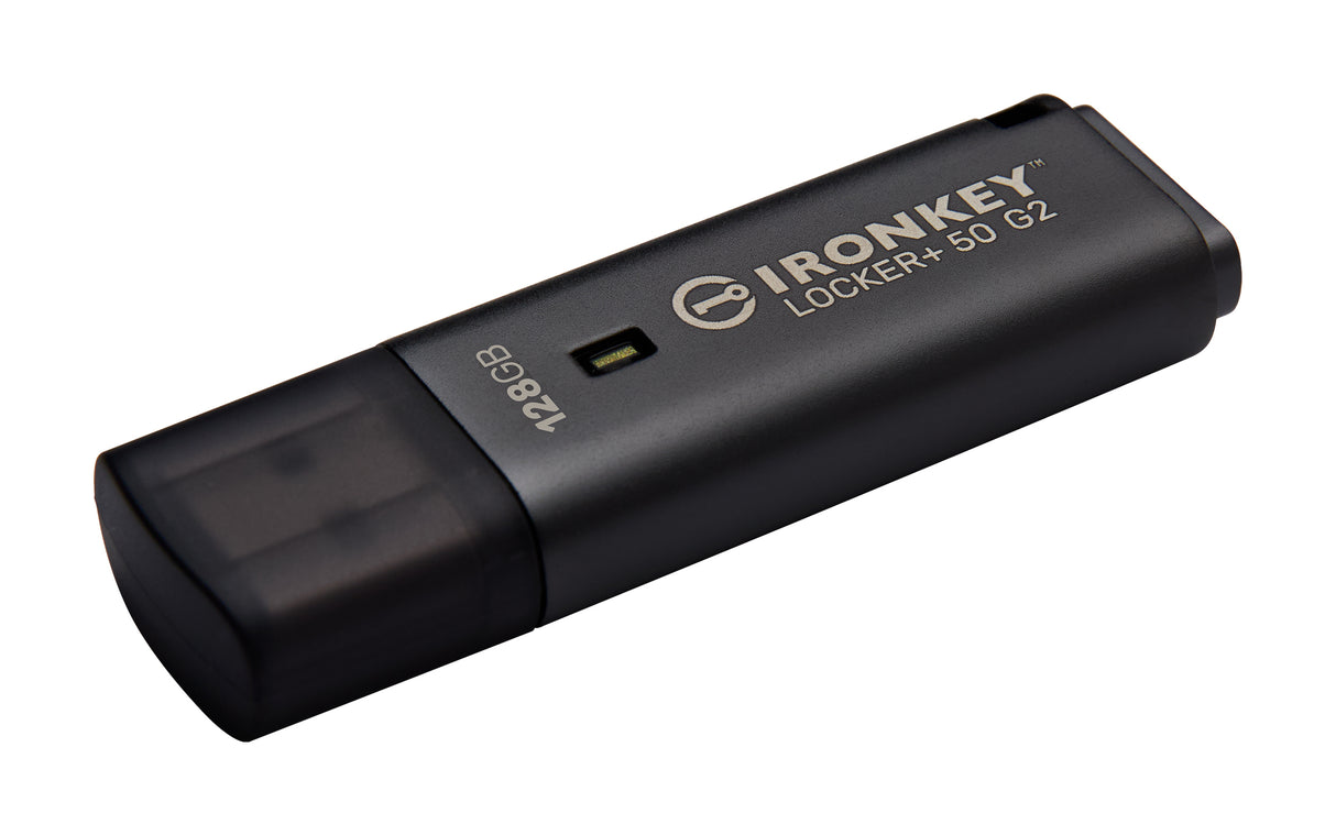 Kingston Technology IronKey 128GB Locker Plus 50 G2, FIPS 197, AES-256