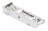 Intellinet Transceiver Module Optical, Gigabit Fiber SFP Mini-GBIC, 1000Base-Sx (LC) Multi Mode Duplex Port, 550m, Wavelength 850nm, Ethernet, Fibre, HPE Compliant, Equivalent to HPE models J4858A / J4858B / J4858C / J4858D, Three Year Warranty