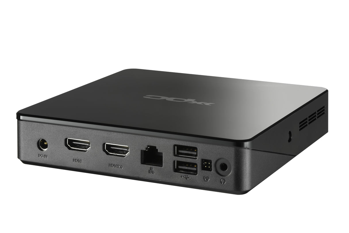Shuttle XPC Nano System NS03A, Android OS, Rockchip RK3568, 2 GB RAM, 32GB eMMC, 2 xHDMI, 1x LAN, Wifi, fanless, 24/7 permanent operation