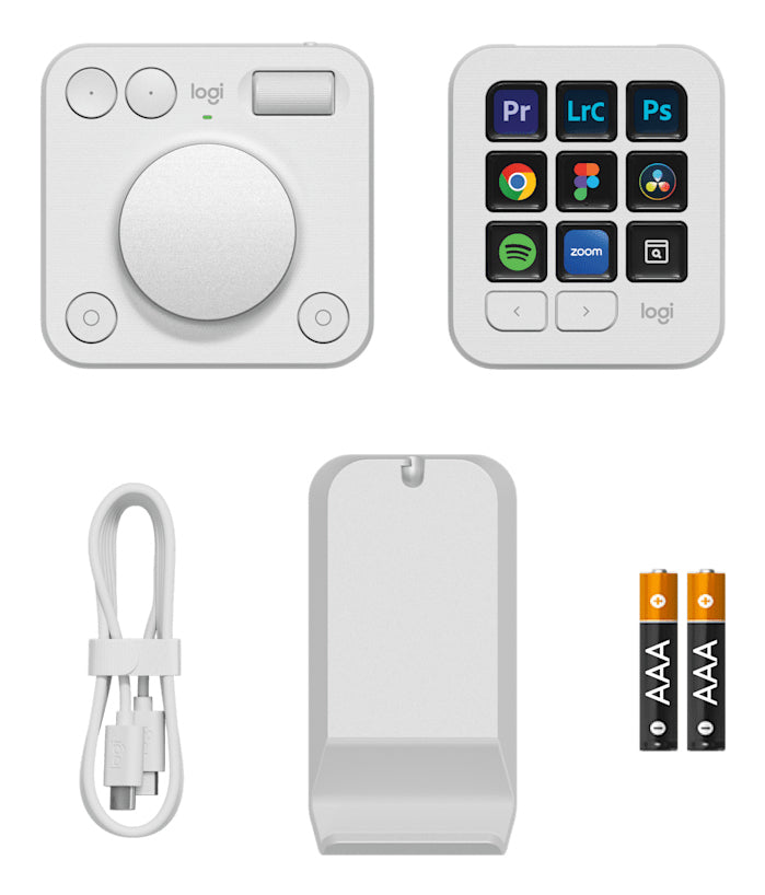Logitech MX Creative Console Keypad Bluetooth/USB Gray