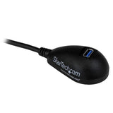 StarTech.com 5 ft Black Desktop SuperSpeed USB 3.0 (5Gbps) Extension Cable - A to A M/F