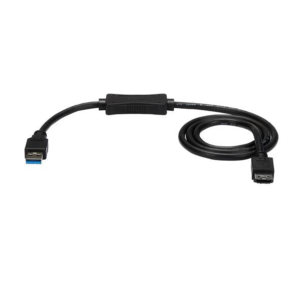 StarTech.com USB 3.0 to eSATA HDD / SSD / ODD Adapter Cable - 3ft eSATA Hard Drive to USB 3.0 Adapter Cable - SATA 6 Gbps
