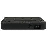 StarTech.com Standalone 1 to 5 USB Thumb Drive Duplicator and Eraser, Multiple USB Flash Drive Copier, System and File and Whole-Drive Copy at1.5 GB/min, Single and 3-Pass Erase, LCD Display - TAA