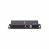 StarTech.com 4-Port Serial to Ethernet Adapter, IP Serial Device Server For Remote RS232 Devices, Wall/DIN Rail Mountable, Metal Housing, RJ45 LAN to DB9 Serial Converter, TAA
