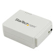 StarTech.com 1 Port USB Wireless N Network Print Server with 10/100 Mbps Ethernet Port - 802.11 b/g/n - TAA