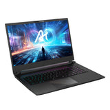 GIGABYTE AORUS 17 BSG-13US654SH laptop Intel Core Ultra 7 155H 43.9 cm (17.3") Quad HD 16 GB DDR5-SDRAM 1 TB SSD NVIDIA GeForce RTX 4070 Wi-Fi 6E (802.11ax) Windows 11 Home Black