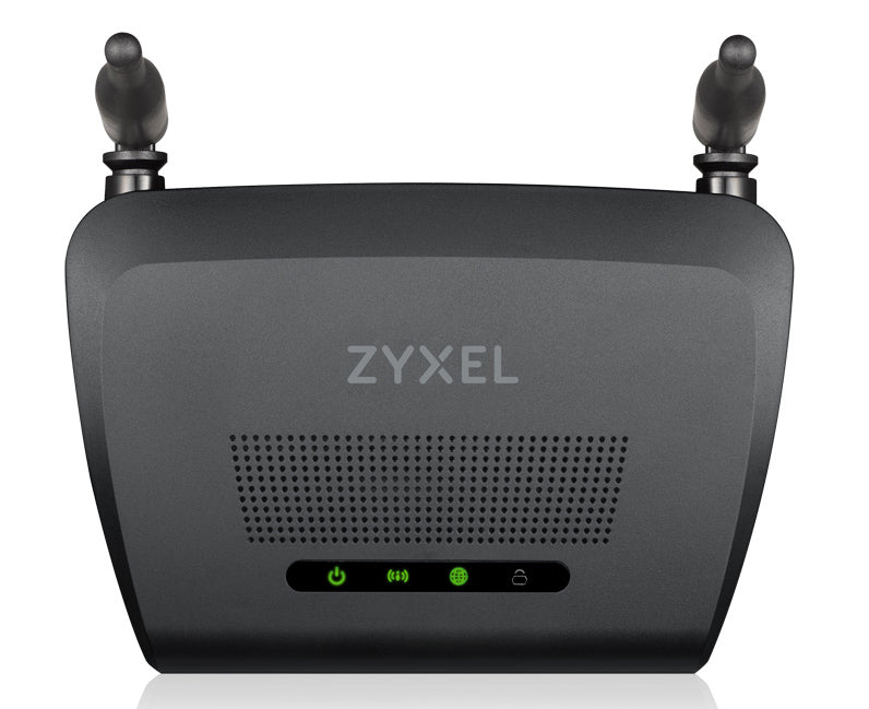 Zyxel NBG-418N v2 wireless router Fast Ethernet Dual-band (2.4 GHz / 5 GHz) Black