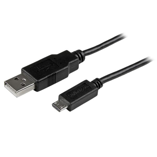 StarTech.com Short Micro-USB Cable - M/M - 1 ft