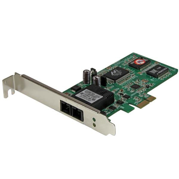 StarTech.com PCI Express (PCIe) Gigabit Ethernet Multimode SC Fiber Network Card Adapter NIC - 550m - TAA