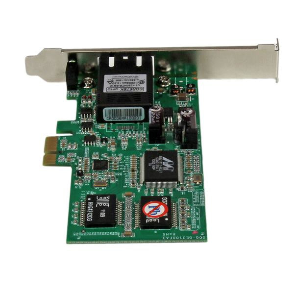 StarTech.com PCI Express (PCIe) Gigabit Ethernet Multimode SC Fiber Network Card Adapter NIC - 550m - TAA